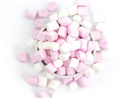 Britannia Mini Marshmallow Pink and White